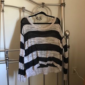 Roxy striped lightweight sweater - M